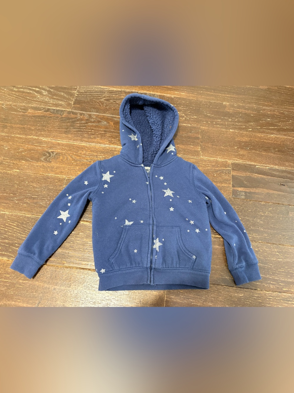 OshKosh B'gosh Navy Star Sherpa Hoodie